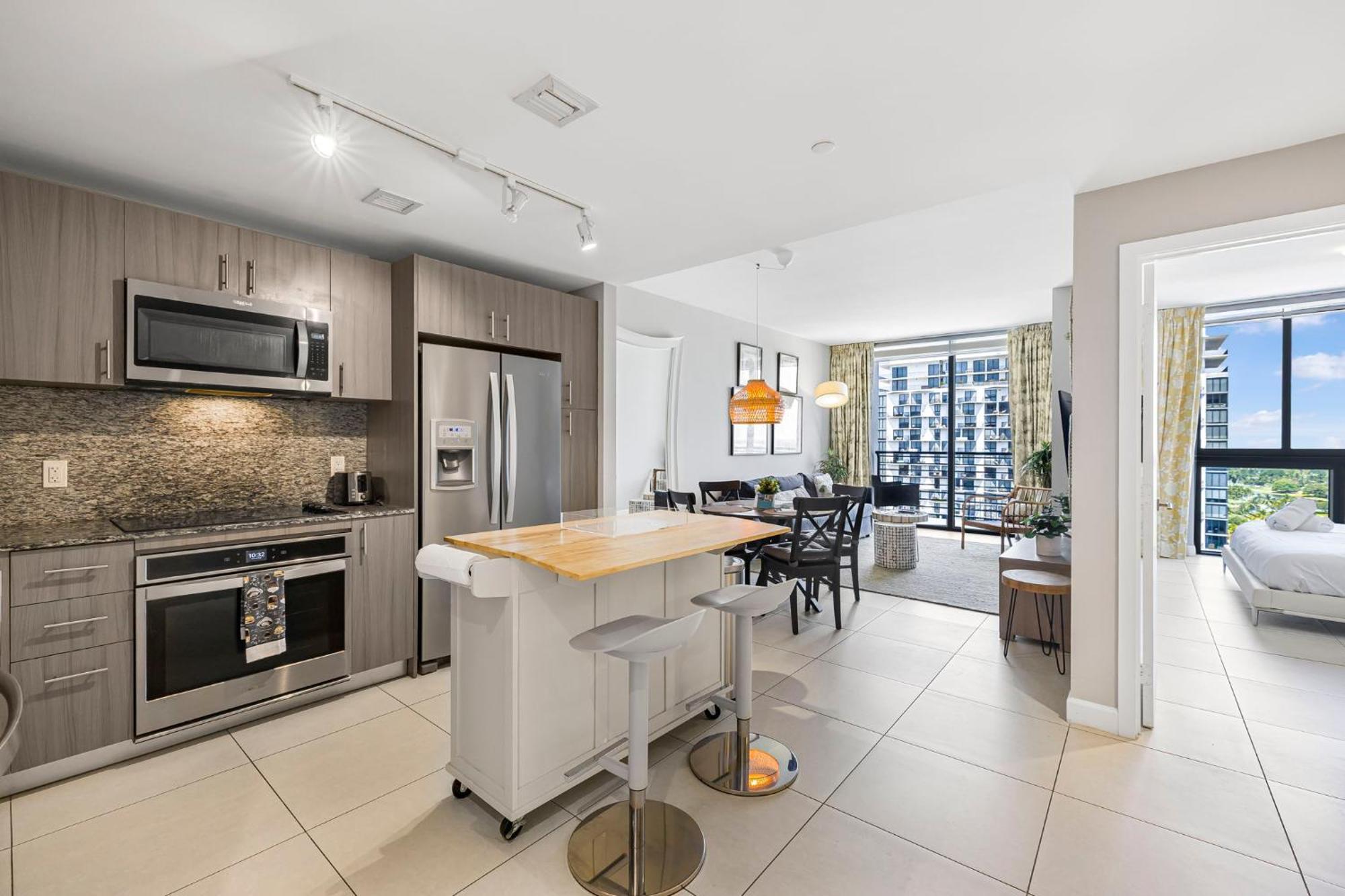 Apartment Modern Hotel With Pool & Gym In Prime Doral Location *